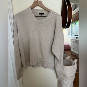 Quince Cotton Crew Neck Sweater